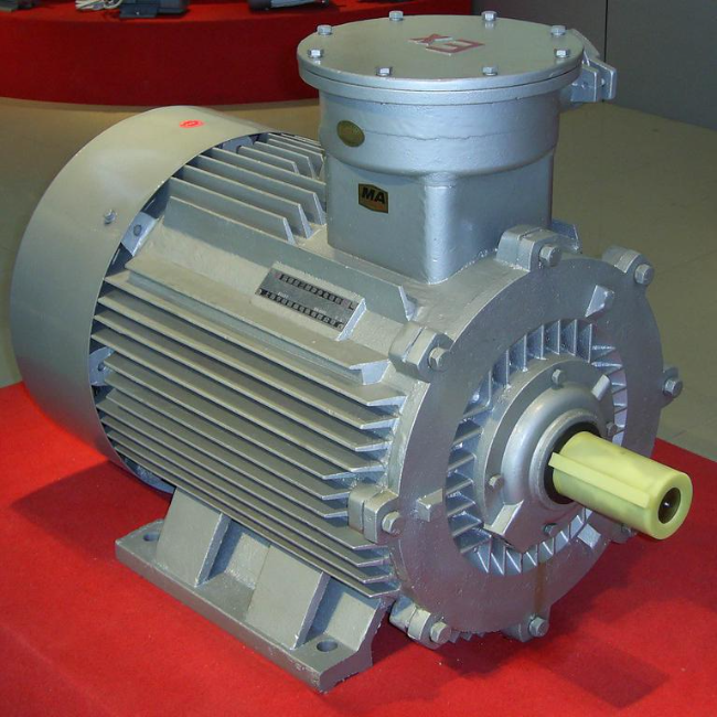 YBBP-315L2-4防爆电机45°角实拍